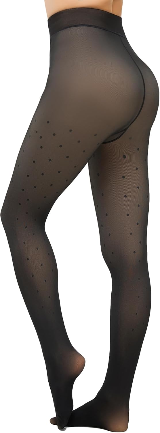 Fleece Lined Thermal Sheer Tights