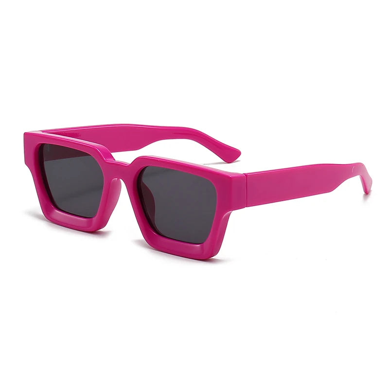 Retro Square Tinted Sunglasses – UV400