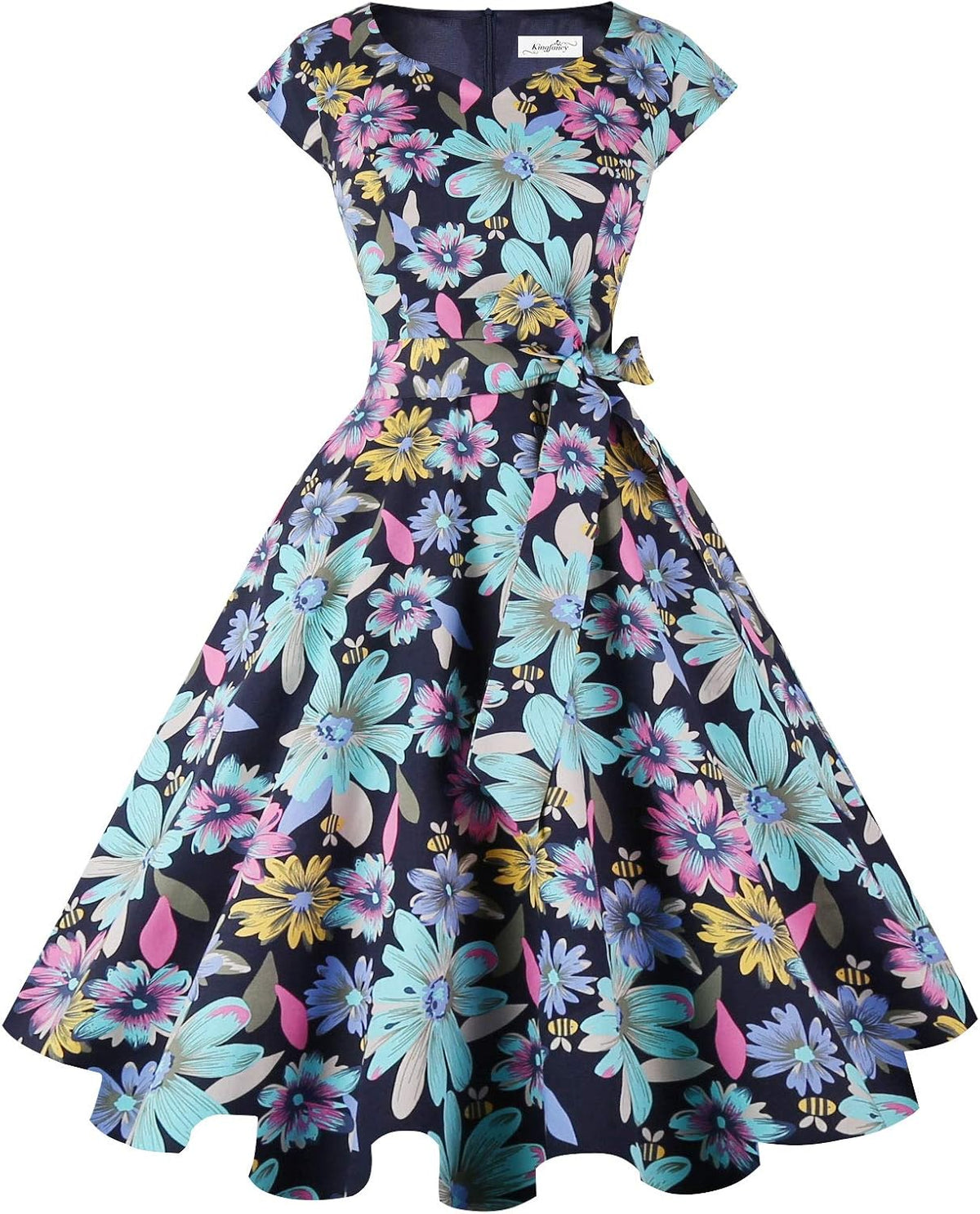 Women Vintage 1950s Dress Cocktail Dresses