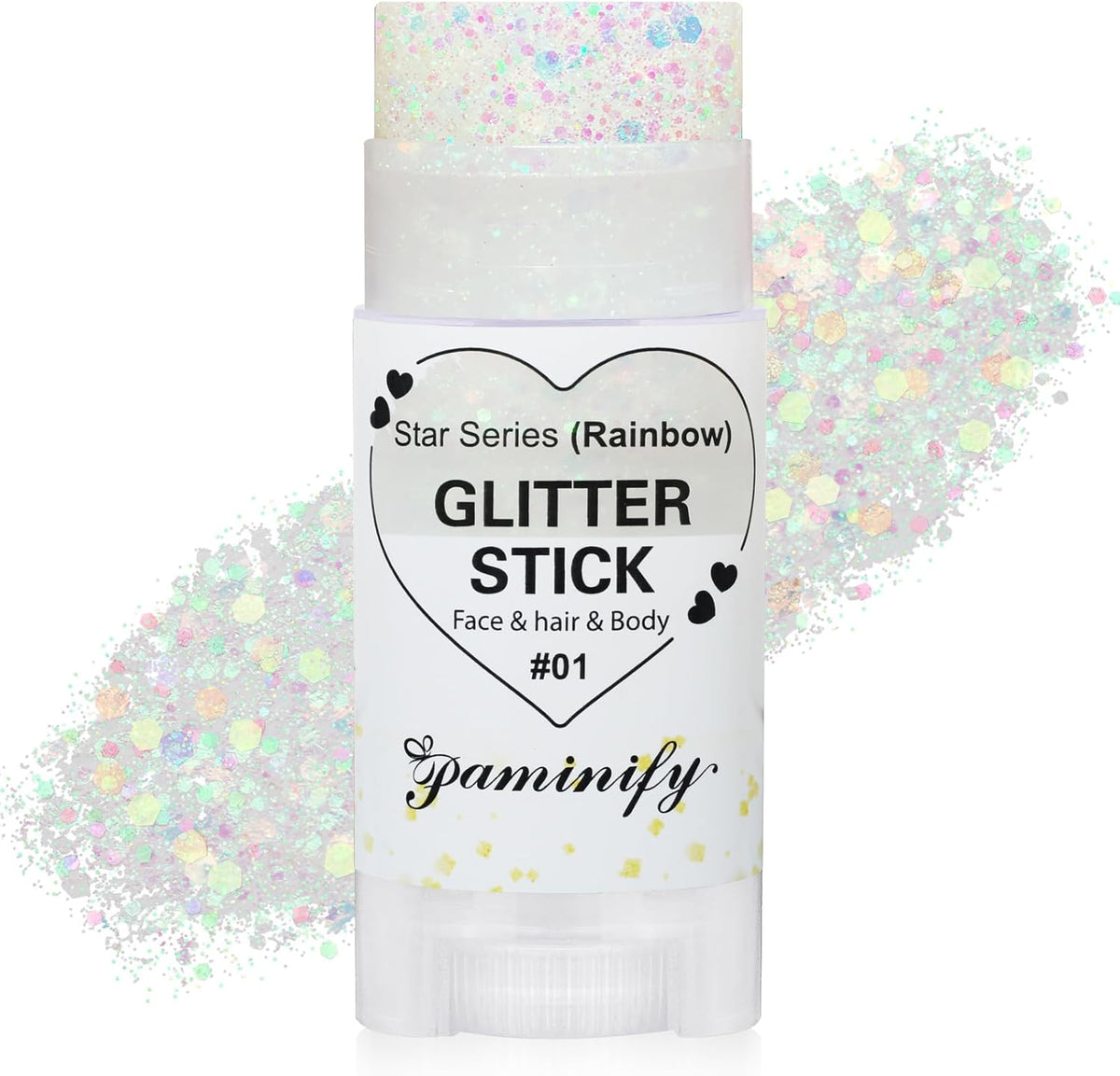 Blue Hair Glitter Stick,Royal Blue Face Glitter Stick,Blue School Spirit Day Accessories,Waterproof Singer Concert Halloween Chunky Sequins Makeup,Cheer Glitter for Football Sports Game Day