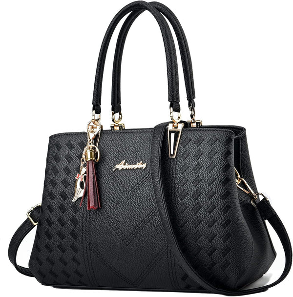 Women's Medium Satchel Tote — Convertible Shoulder & Crossbody Bag