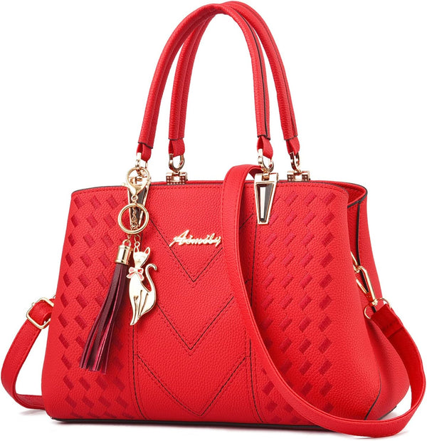 Women's Medium Satchel Tote — Convertible Shoulder & Crossbody Bag