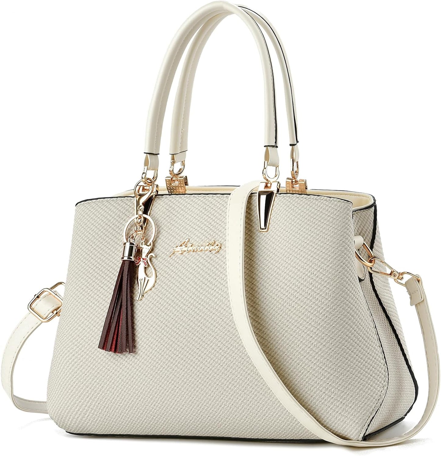 Women's Medium Satchel Tote — Convertible Shoulder & Crossbody Bag