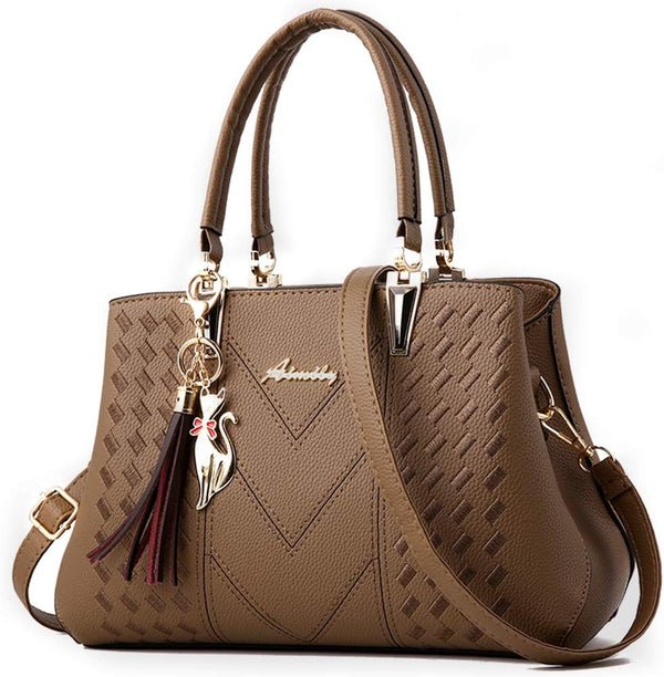Women's Medium Satchel Tote — Convertible Shoulder & Crossbody Bag
