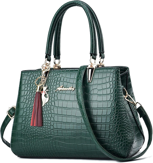 Women's Medium Satchel Tote — Convertible Shoulder & Crossbody Bag