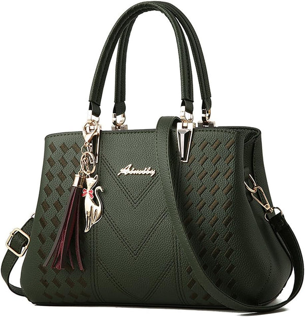 Women's Medium Satchel Tote — Convertible Shoulder & Crossbody Bag