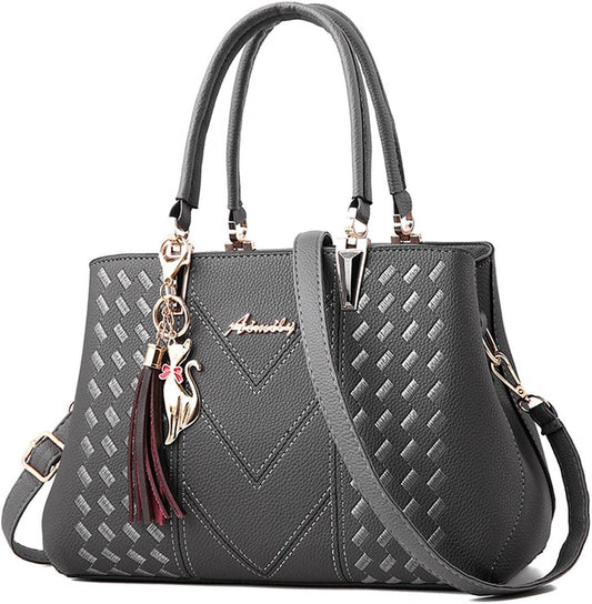Women's Medium Satchel Tote — Convertible Shoulder & Crossbody Bag