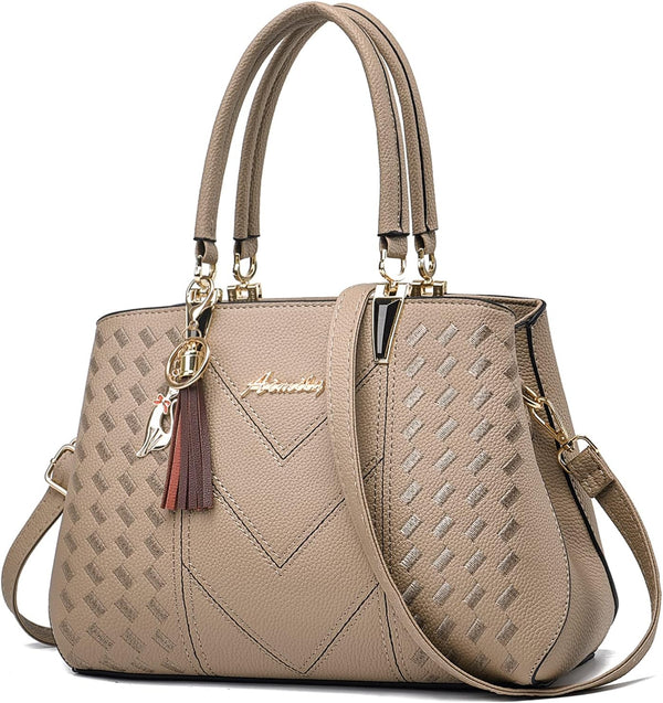 Women's Medium Satchel Tote — Convertible Shoulder & Crossbody Bag