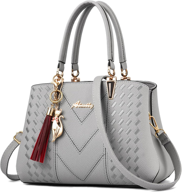 Women's Medium Satchel Tote — Convertible Shoulder & Crossbody Bag