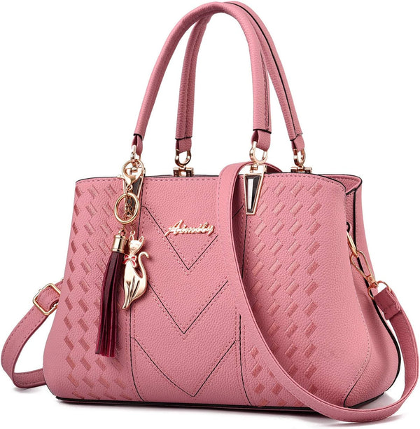 Women's Medium Satchel Tote — Convertible Shoulder & Crossbody Bag