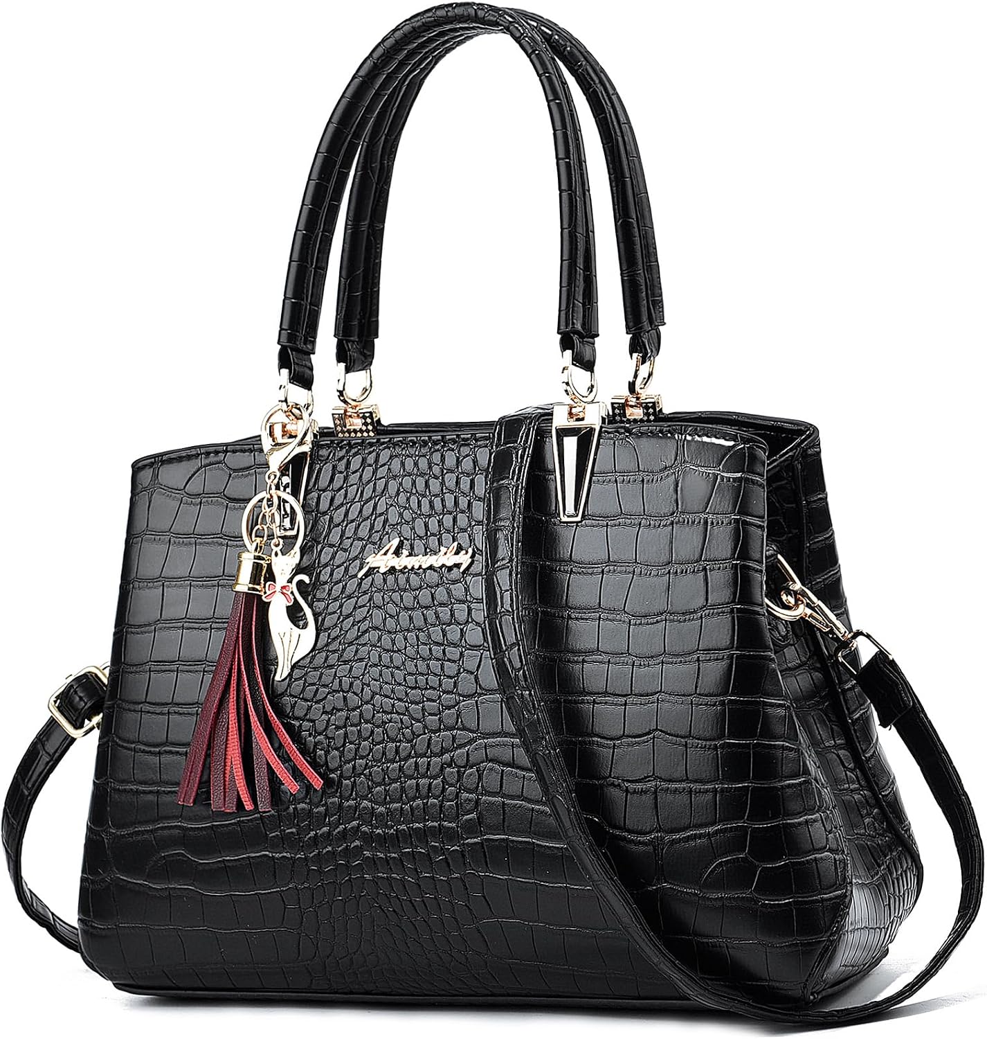 Women's Medium Satchel Tote — Convertible Shoulder & Crossbody Bag