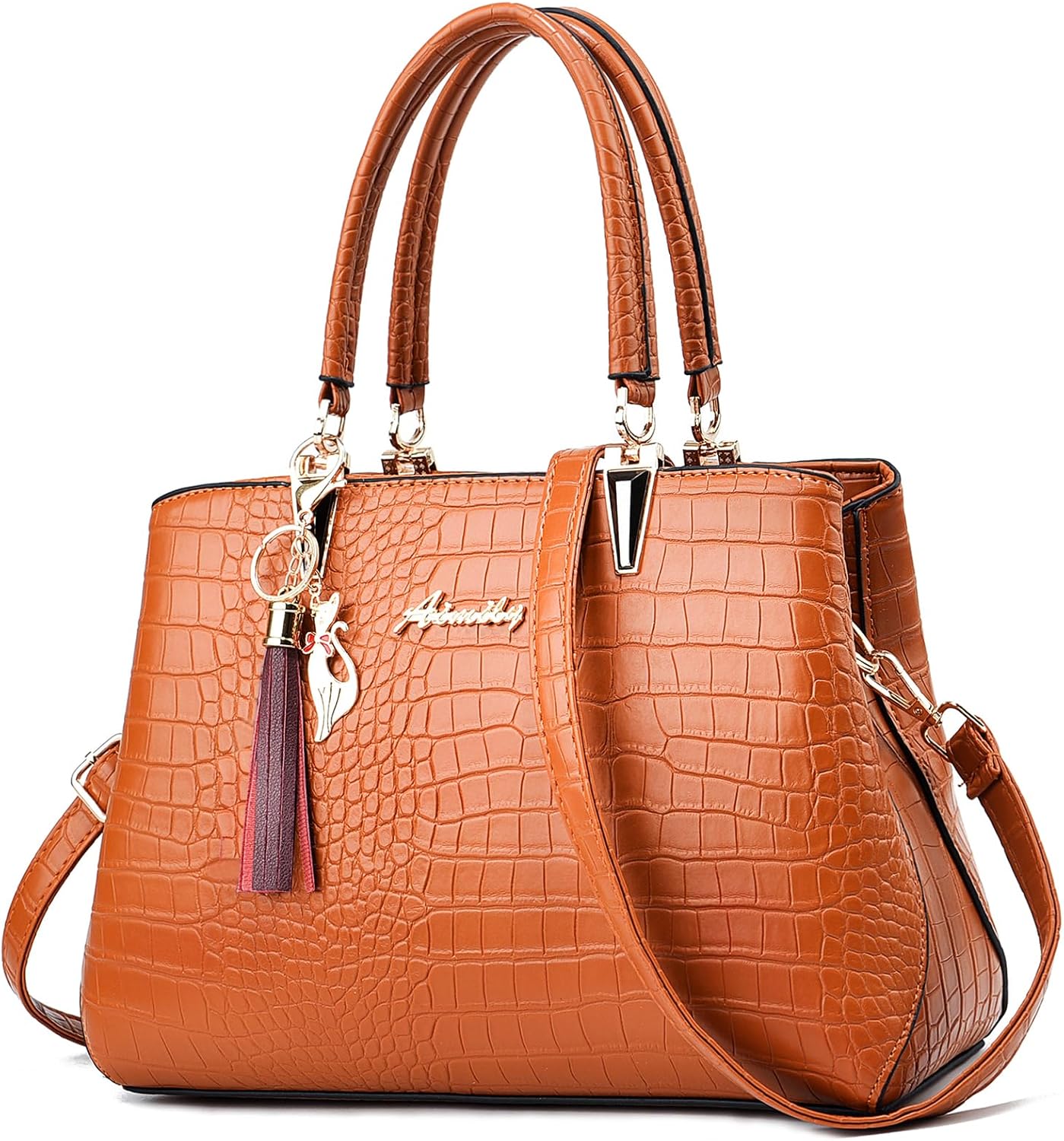 Women's Medium Satchel Tote — Convertible Shoulder & Crossbody Bag Secondary image