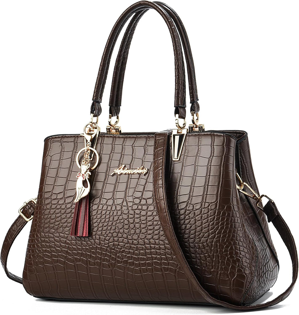 Women's Medium Satchel Tote — Convertible Shoulder & Crossbody Bag