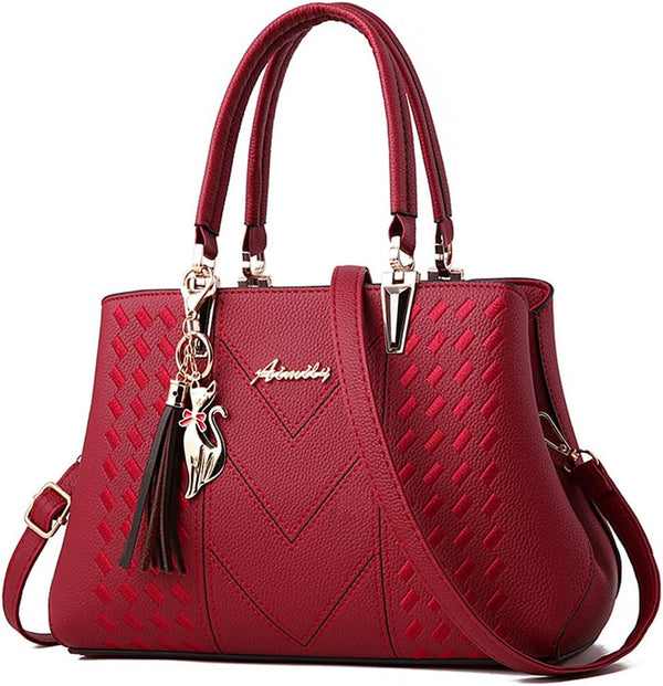 Women's Medium Satchel Tote — Convertible Shoulder & Crossbody Bag