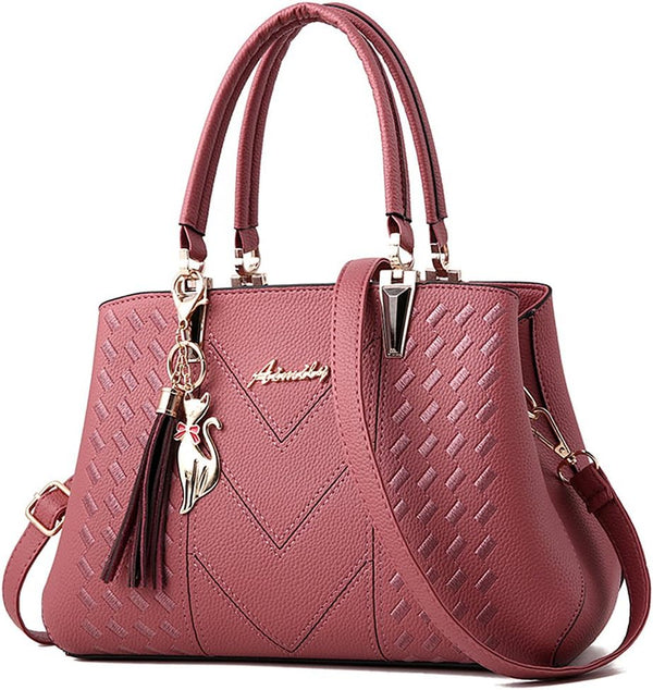 Women's Medium Satchel Tote — Convertible Shoulder & Crossbody Bag