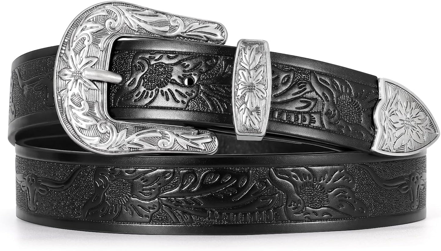 Whippy Western Belts For Women - Vintage Western Design Ladies