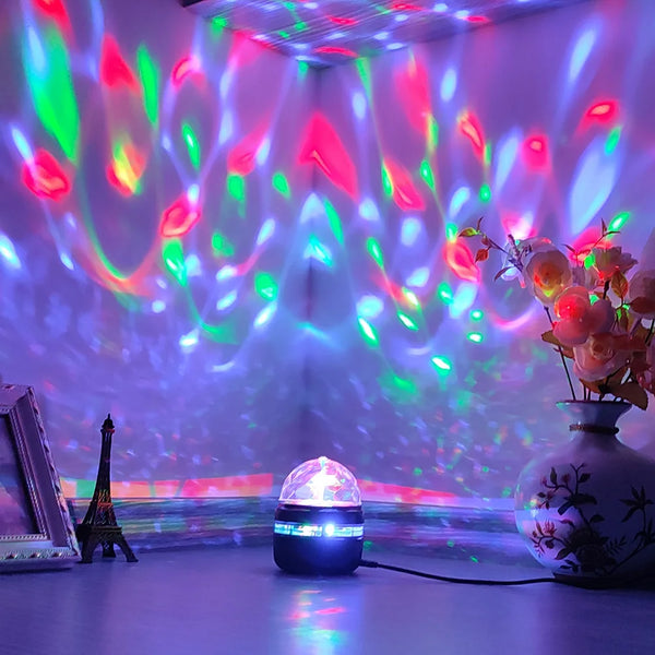 Starry sky Galaxy Lamp Projector LED Night Light Remote Control Sound Active 5v USB Charging 7 Mo...