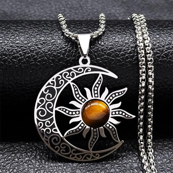 Stainless Steel Pentagram Necklace