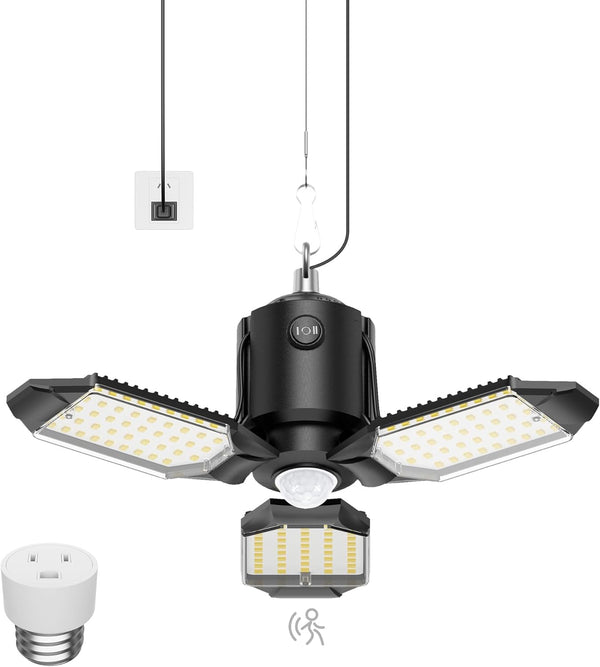 Motion Sensor Garage LED Light Bulb Indoor for Basement, Attic (1 Pack)