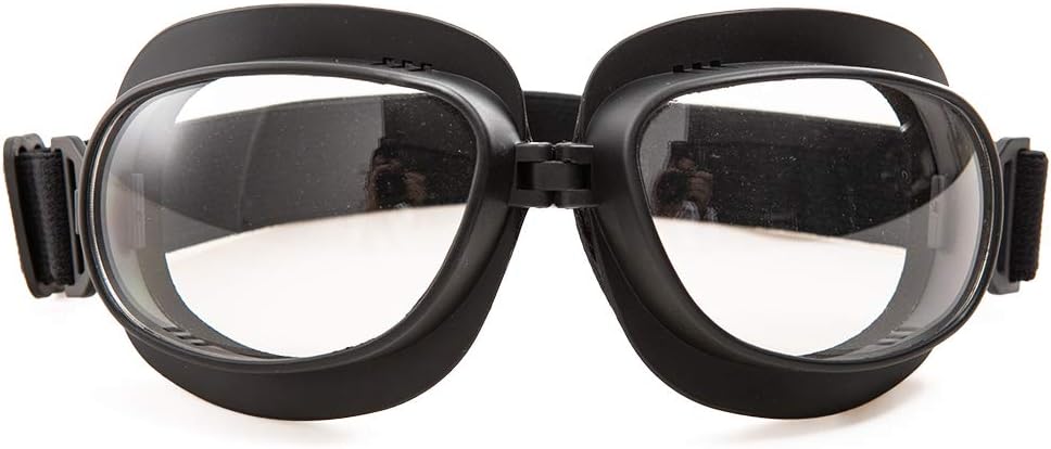 Vintage Pilot Aviator Steampunk Motorcycle Goggles