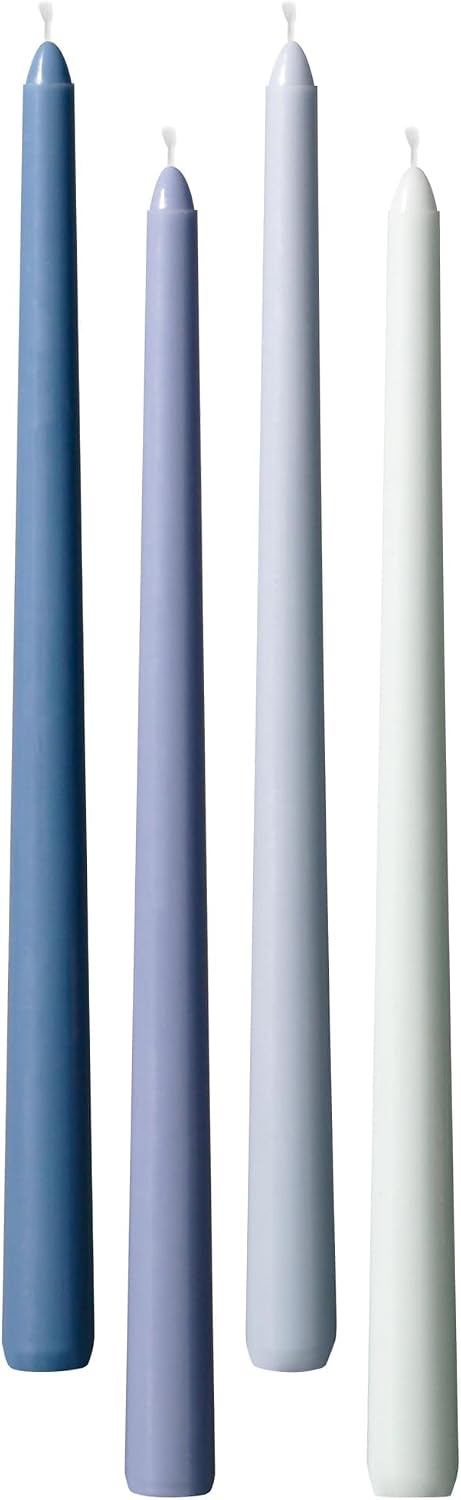 Viyffo 100 Pack Taper Chime Candles, 4 Inch Mini Unscented Dripless Candles, 1.5 Hour Burn Time, 10 Colors for Rituals, Meditation, Prayer, Wicca & Pagan Spells, Home Décor Secondary image