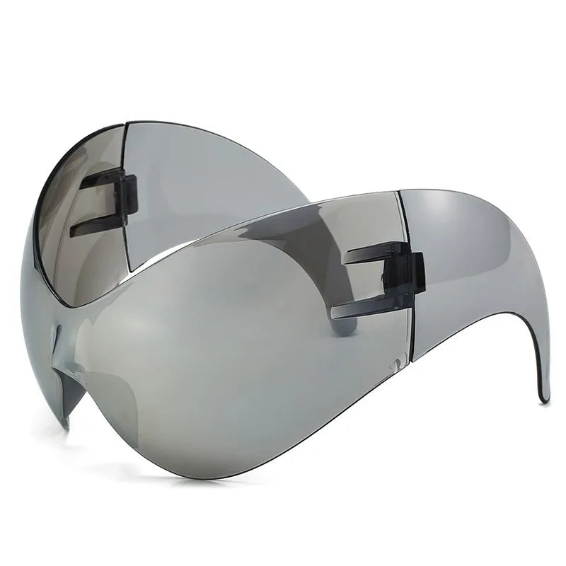 Oversized Y2K Punk One-Piece Windproof Sport Goggles