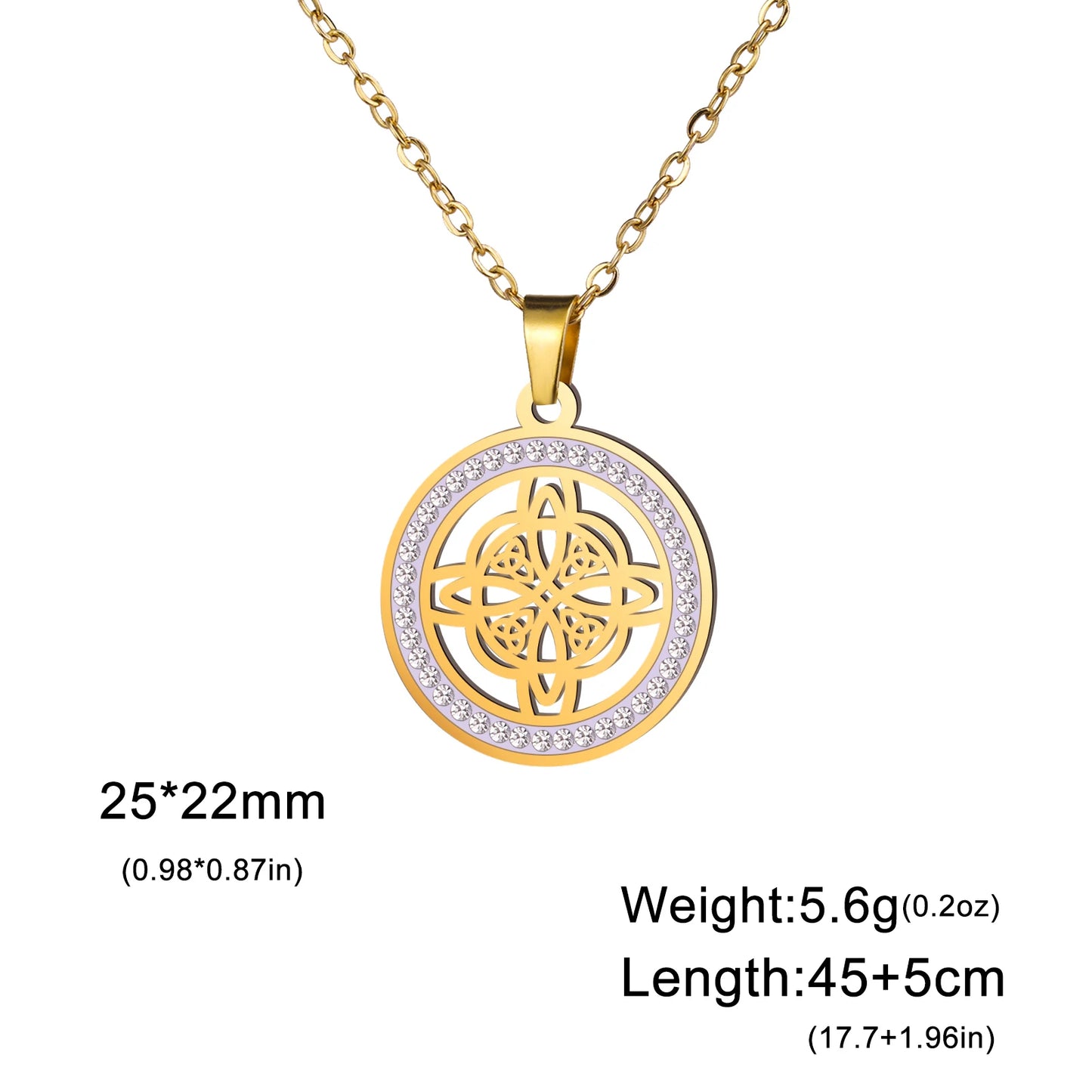Spiritual Symbol Necklace - Wiccan Jewelry