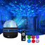 USB Galaxy Projector Aurora RGB 5v Night Lights Auto Rotating Sound Activated dmx Remote Control ...