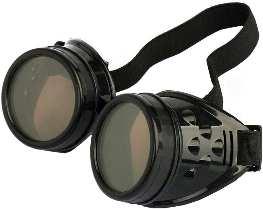 Mad Scientist Vintage Steampunk Cosplay Goggles