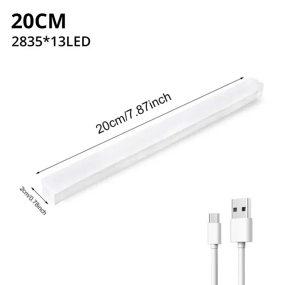 Night Lights Wireless LED Motion Sensor Lamp USB Rechargeable Magnetic for Wardrobe Room Closet K...