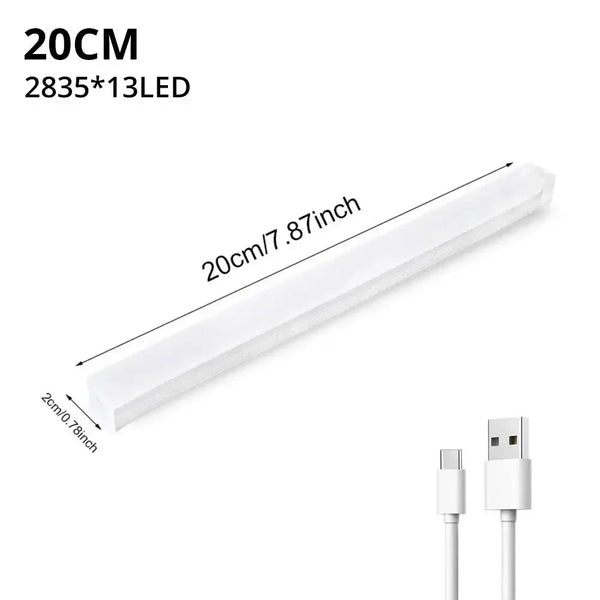 Night Lights Wireless LED Motion Sensor Lamp USB Rechargeable Magnetic for Wardrobe Room Closet K...