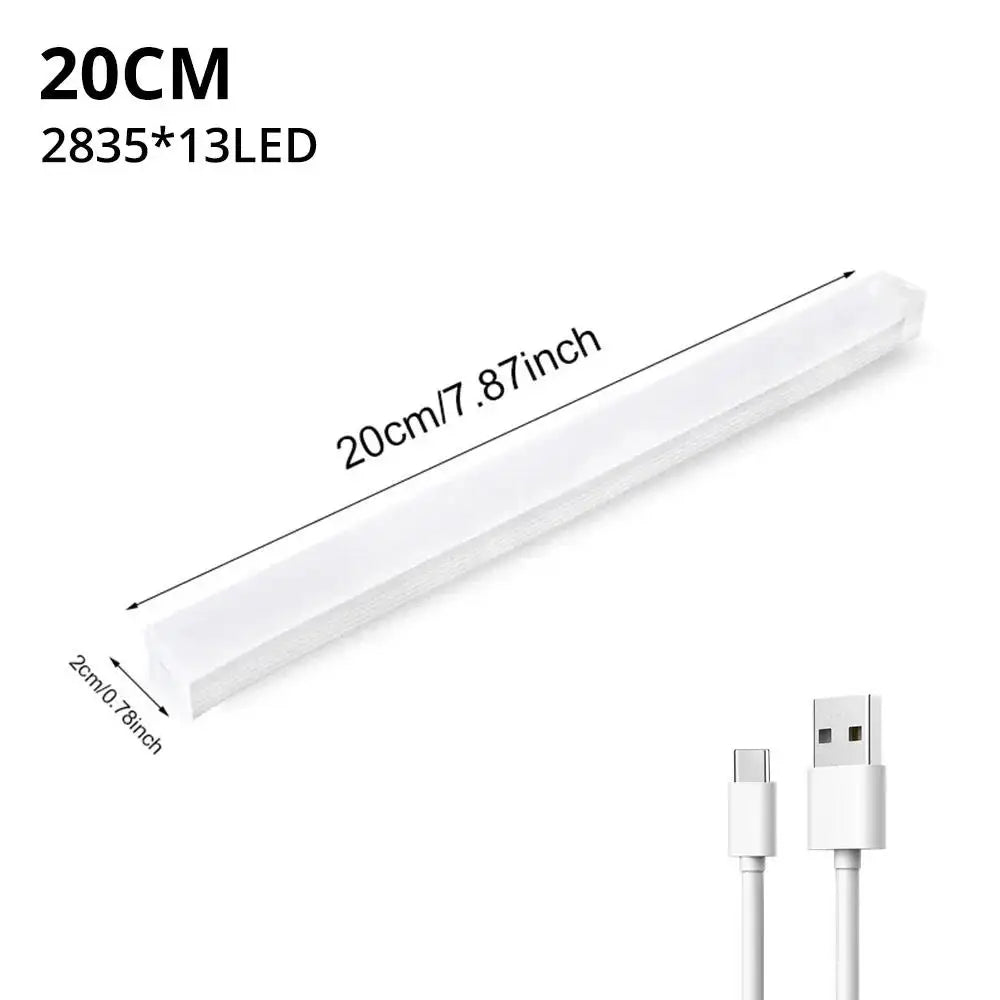 Night Lights Wireless LED Motion Sensor Lamp USB Rechargeable Magnetic for Wardrobe Room Closet K...