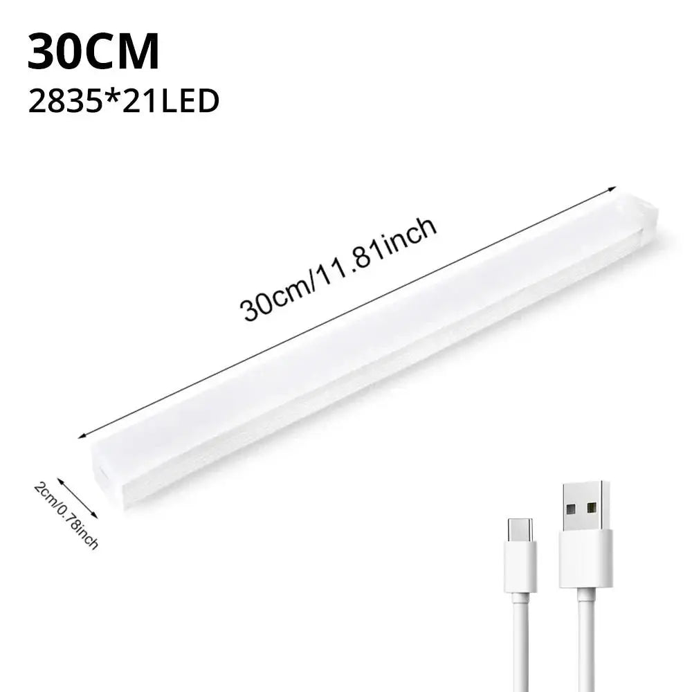 Night Lights Wireless LED Motion Sensor Lamp USB Rechargeable Magnetic for Wardrobe Room Closet K...