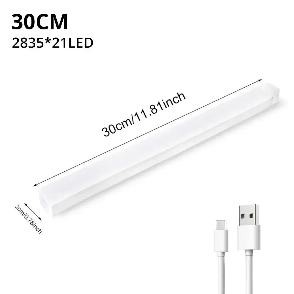 Night Lights Wireless LED Motion Sensor Lamp USB Rechargeable Magnetic for Wardrobe Room Closet K...