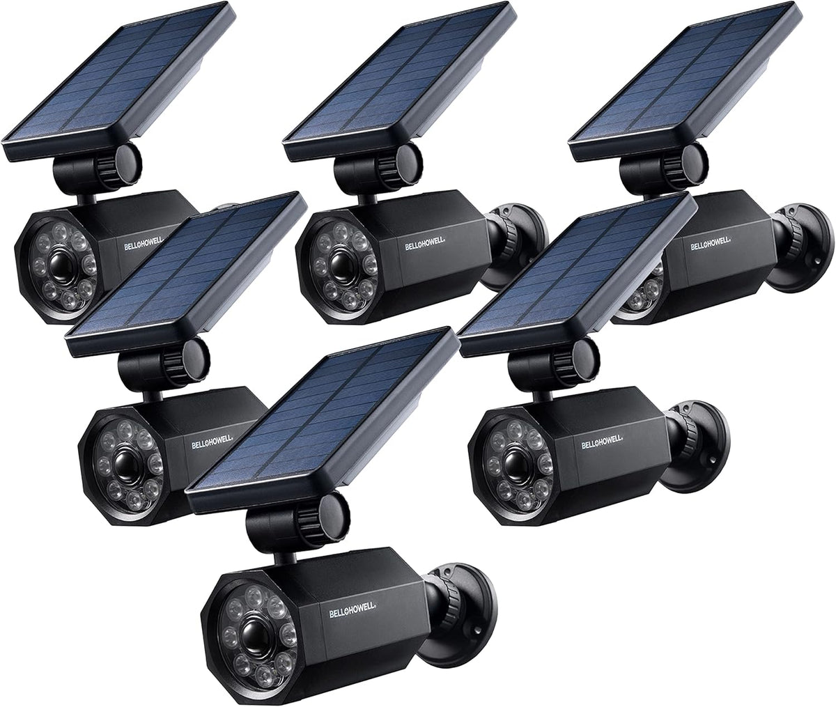 Bell+howell Bionic Spotlight Motion Solar Spot LED Light, for Garden, Lawn as Seen on tv