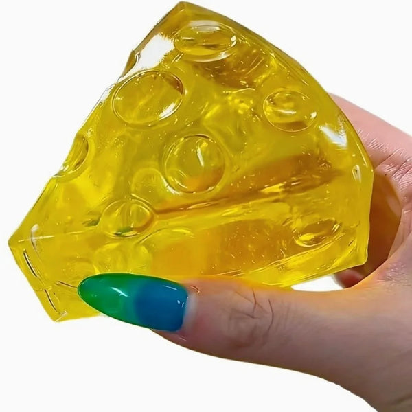 Squishy Mochi Cheese Fidget Squeeze Toy