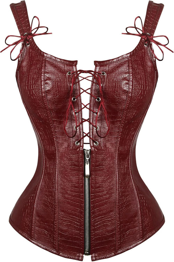 Renaissance Boned Corset with Garters