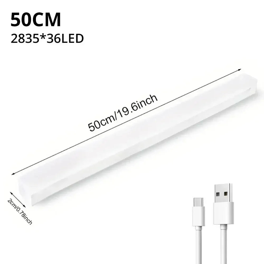 Night Lights Wireless LED Motion Sensor Lamp USB Rechargeable Magnetic for Wardrobe Room Closet K...