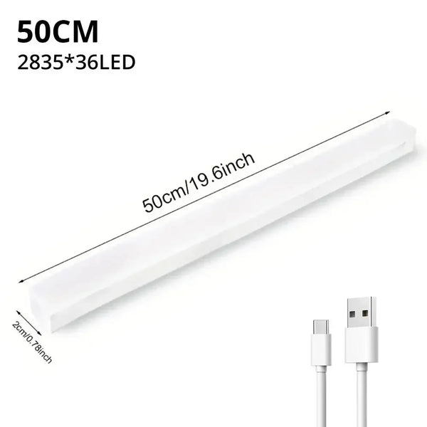 Night Lights Wireless LED Motion Sensor Lamp USB Rechargeable Magnetic for Wardrobe Room Closet K...