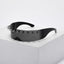 Big Frame Nail Rivet One-Piece Steampunk Sunglasses