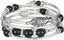 Stackable Beaded Bracelets for Women Boho Wrap Silver Bracelet Layered Fashion Jewelry Gifts for Her