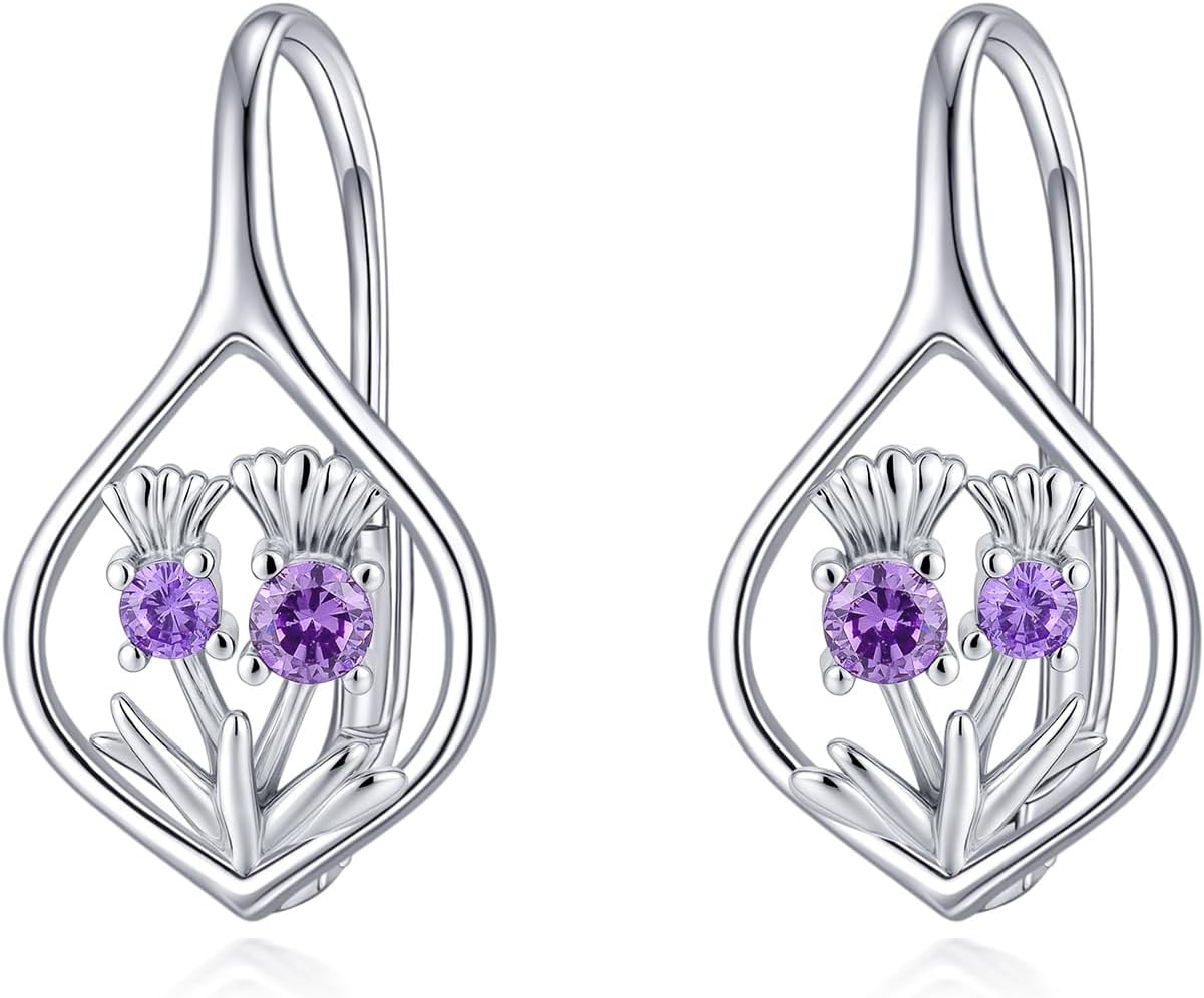 925 Sterling Silver Tree of Life Hoop Earrings