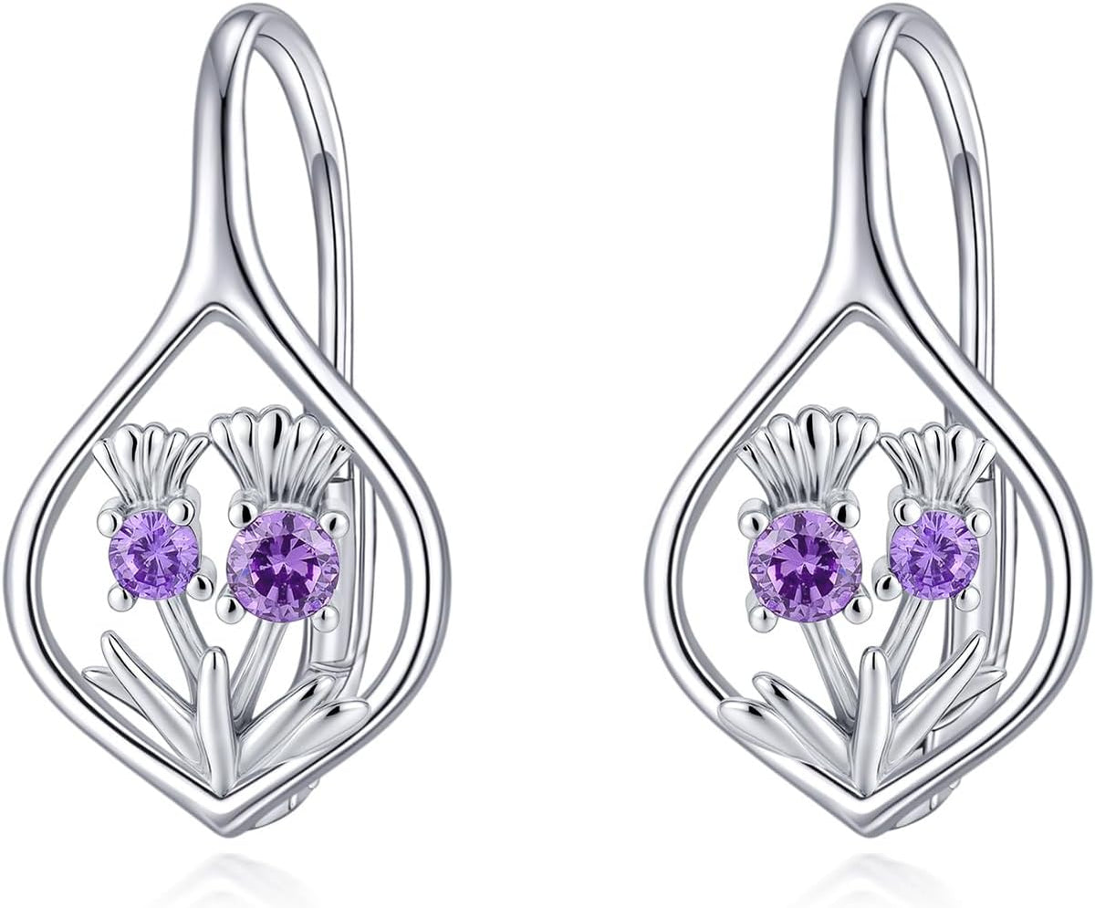 925 Sterling Silver Tree of Life Hoop Earrings