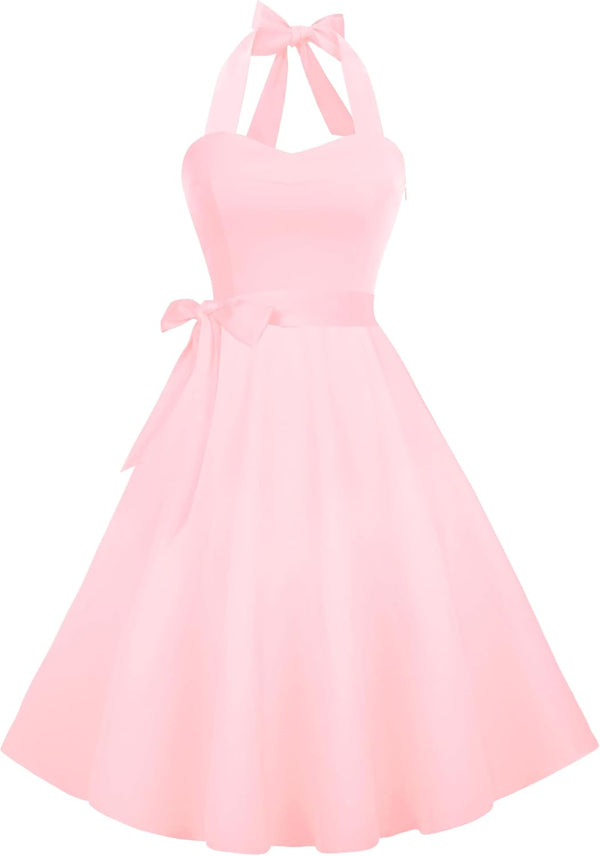 Casual Sundress Halter Cocktail Dresses Spring Dress