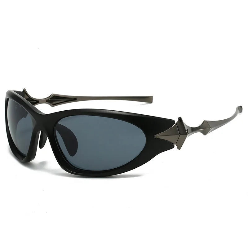 Futuristic Y2K Steampunk Sport Sunglasses