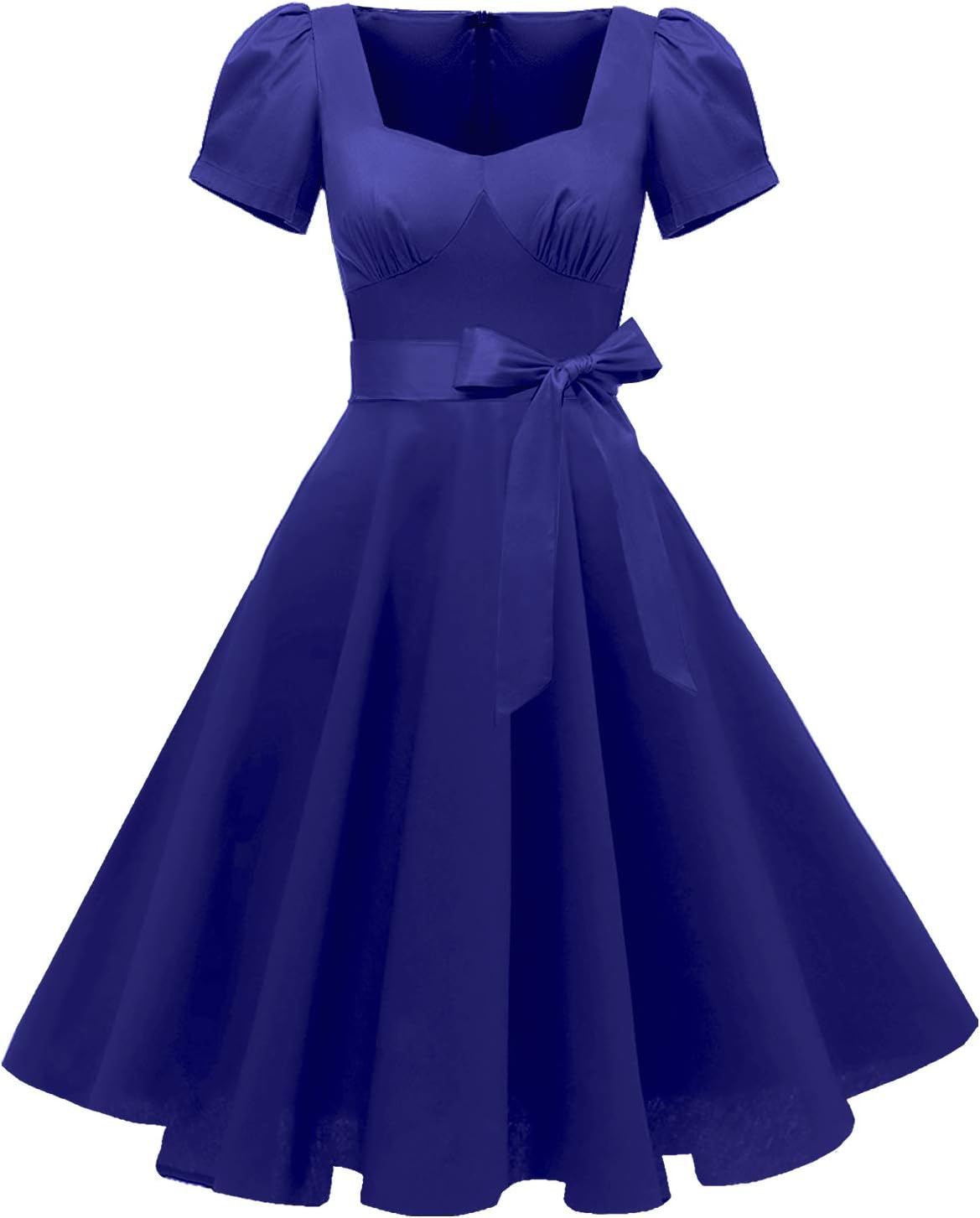 Vintage Swing Dress - 1950s Rockabilly Pin-Up Style