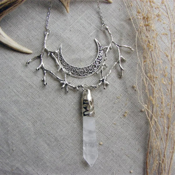Moon Phase Necklace - Lunar Cycle Jewelry