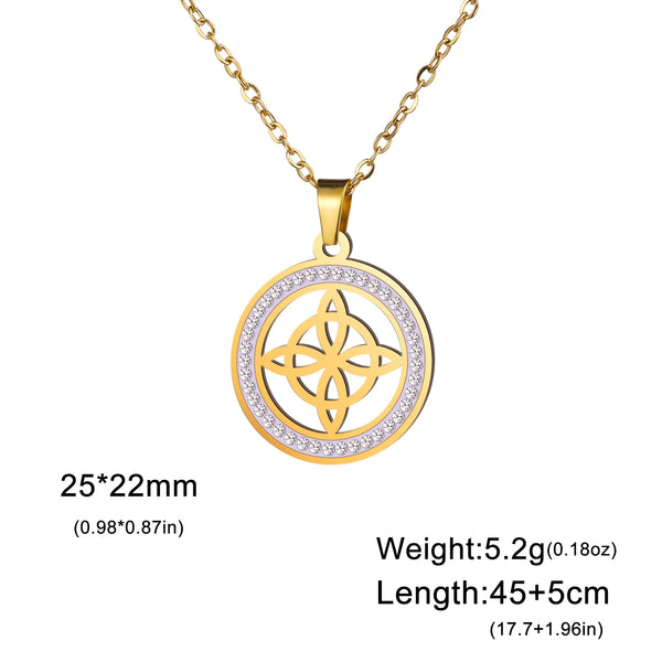 Spiritual Symbol Necklace - Wiccan Jewelry