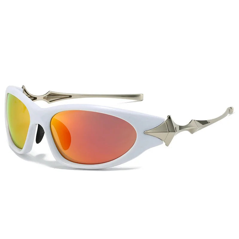 Futuristic Y2K Steampunk Sport Sunglasses