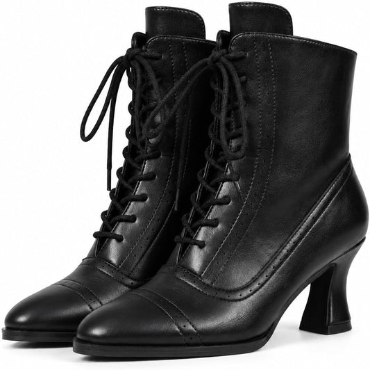 Victorian Boots For Women Vintage Renaissance Witch Shoes